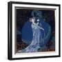 Lady With a Dragon-Georges Barbier-Framed Giclee Print