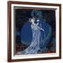 Lady With a Dragon-Georges Barbier-Framed Giclee Print