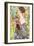 Lady with a Fan-Gustav Klimt-Framed Art Print