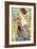 Lady with a Fan-Gustav Klimt-Framed Art Print