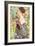 Lady with a Fan-Gustav Klimt-Framed Art Print