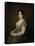 Lady with a Fan-Francisco de Goya-Framed Stretched Canvas