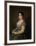 Lady with a Fan-Francisco de Goya-Framed Giclee Print