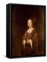 Lady with a Fan-Rembrandt van Rijn-Framed Stretched Canvas