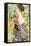 Lady with a Fan-Gustav Klimt-Framed Stretched Canvas