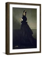 Lady with a Glove1869-Charles Émile Carolus-Duran-Framed Giclee Print