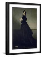 Lady with a Glove1869-Charles Émile Carolus-Duran-Framed Giclee Print