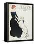 Lady with a Greyhound, Illustration from 'Jugend', 1906-German School-Framed Stretched Canvas