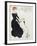 Lady with a Greyhound, Illustration from 'Jugend', 1906-German School-Framed Giclee Print