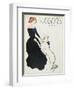 Lady with a Greyhound, Illustration from 'Jugend', 1906-German School-Framed Giclee Print