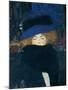 Lady with a Hat and a Feather Boa-Gustav Klimt-Mounted Premium Giclee Print