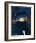 Lady with a Hat and a Feather Boa-Gustav Klimt-Framed Giclee Print