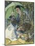 Lady with a Parasol, C.1905-Frederick Carl Frieseke-Mounted Giclee Print