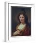 Lady with a Plume, 1636-Govaert Flinck-Framed Giclee Print