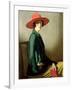 Lady with a Red Hat-William Strang-Framed Giclee Print