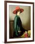 Lady with a Red Hat-William Strang-Framed Giclee Print