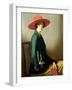 Lady with a Red Hat-William Strang-Framed Giclee Print