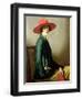 Lady with a Red Hat-William Strang-Framed Giclee Print