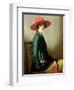 Lady with a Red Hat-William Strang-Framed Giclee Print