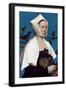 Lady with a Squirrel and a Starling, C.1526-28-Hans Holbein the Younger-Framed Giclee Print