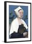 Lady with a Squirrel and a Starling-Hans Holbein the Younger-Framed Giclee Print