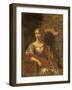 Lady with a Violin, C.1675-null-Framed Giclee Print