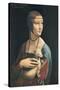 Lady with an Ermine-Leonardo da Vinci-Stretched Canvas