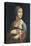 Lady with an Ermine-Leonardo da Vinci-Stretched Canvas
