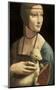 Lady with an Ermine-Leonardo da Vinci-Mounted Giclee Print