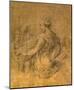 Lady with Angels-Parmigianino-Mounted Art Print