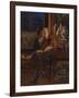 Lady with Book in an Interior, 1917-Sergei Arsenyevich Vinogradov-Framed Giclee Print