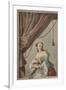 Lady with Dog-Gaspare Diziani-Framed Giclee Print