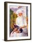 Lady with Dog-Mary Cassatt-Framed Art Print