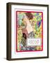 Lady with Fan, 1917-1918-Gustav Klimt-Framed Art Print