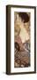 Lady with Fan-Gustav Klimt-Framed Art Print