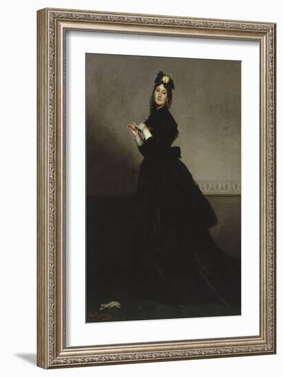 Lady with Glove, c.1869-Charles Durant-Framed Giclee Print