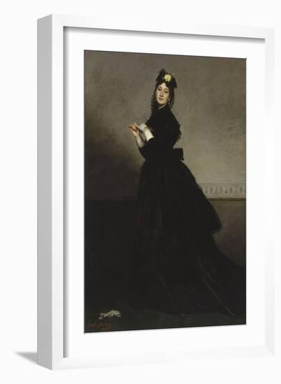 Lady with Glove, c.1869-Charles Durant-Framed Giclee Print