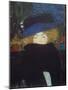 Lady with Hat and Feather Boa, 1909-Gustav Klimt-Mounted Giclee Print