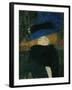 Lady with hat and feather boa. Oil on canvas (1909) 69 x 75 cm.-Gustav Klimt-Framed Giclee Print