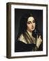 Lady with Mask-Antonio Zona-Framed Giclee Print