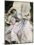 Lady with Parasol-John Singer Sargent-Mounted Art Print