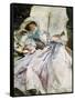 Lady with Parasol-John Singer Sargent-Framed Stretched Canvas