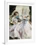 Lady with Parasol-John Singer Sargent-Framed Art Print