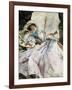 Lady with Parasol-John Singer Sargent-Framed Art Print