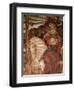 Lady with Small Dog, Detail from Triumph of Death, 1336-1341-null-Framed Giclee Print