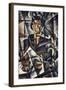 Lady with the Guitar-Liubov Sergeevna Popova-Framed Giclee Print