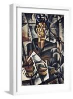 Lady with the Guitar-Liubov Sergeevna Popova-Framed Giclee Print