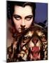Lady with Tiger-null-Mounted Poster