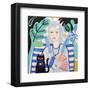 Lady-Mercedes Lagunas-Framed Art Print