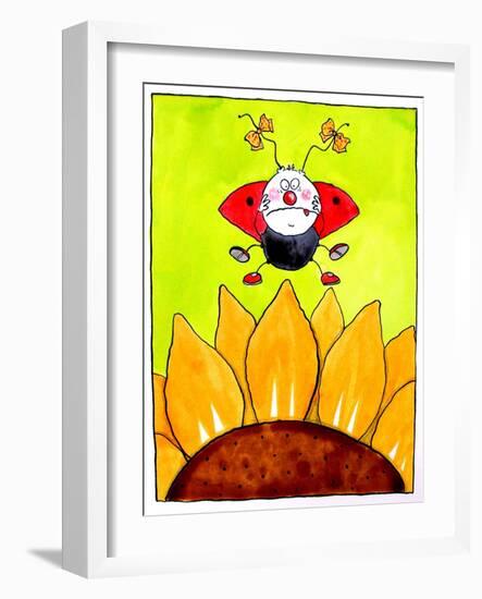 Ladybird-Maylee Christie-Framed Giclee Print